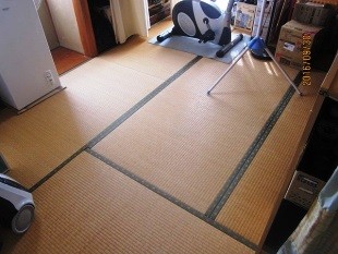 和室の床を畳からお掃除のしやすい床にしてほしいわ。