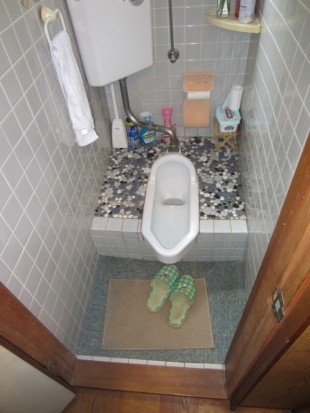トイレが和式で使いにくいので、洋式に取り替えたいなぁ。