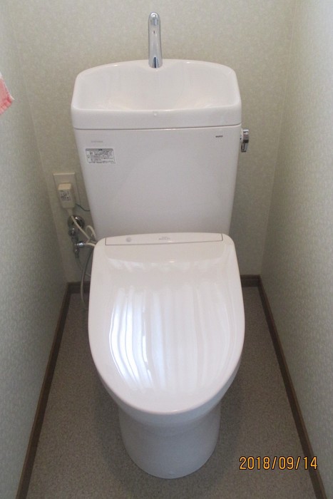 豊田市　Ｏ様邸　トイレリフォーム　ＴＯＴＯのピュアレストＱＲで取替ました！