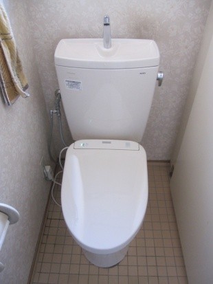 豊田市　Ｎ様邸　トイレリフォーム　掃除のしやすさがポイントです