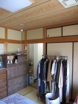 あまり使っていない部屋なので使いやすくしたいなぁ。
