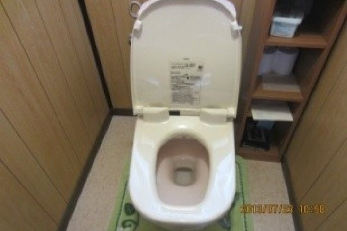 豊田市　Ｋ様邸　トイレリフォーム　便座取替工事
