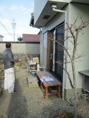 テラスとデッキをつけて洗濯物が干せたりできるスペースを作りたいなぁ。