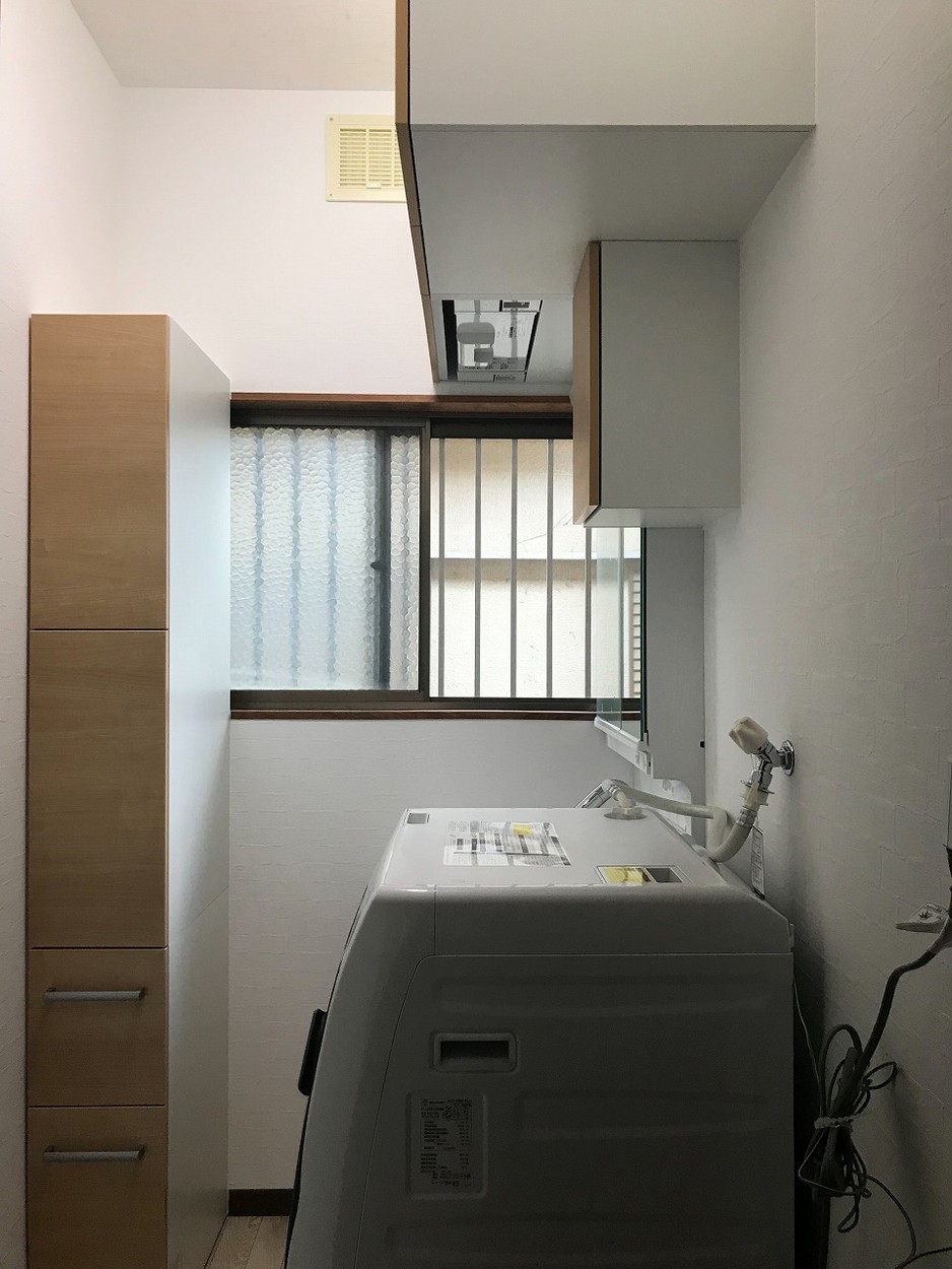 収納が多くなり、窮屈にならず快適な空間になりました＊*
