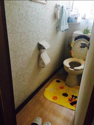 トイレを新しくしたいわ。
