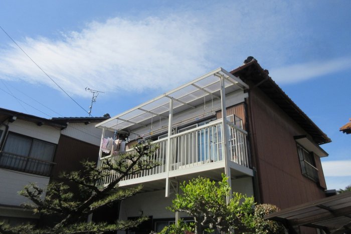 豊田市Ｗ様邸２階テラス屋根張替工事