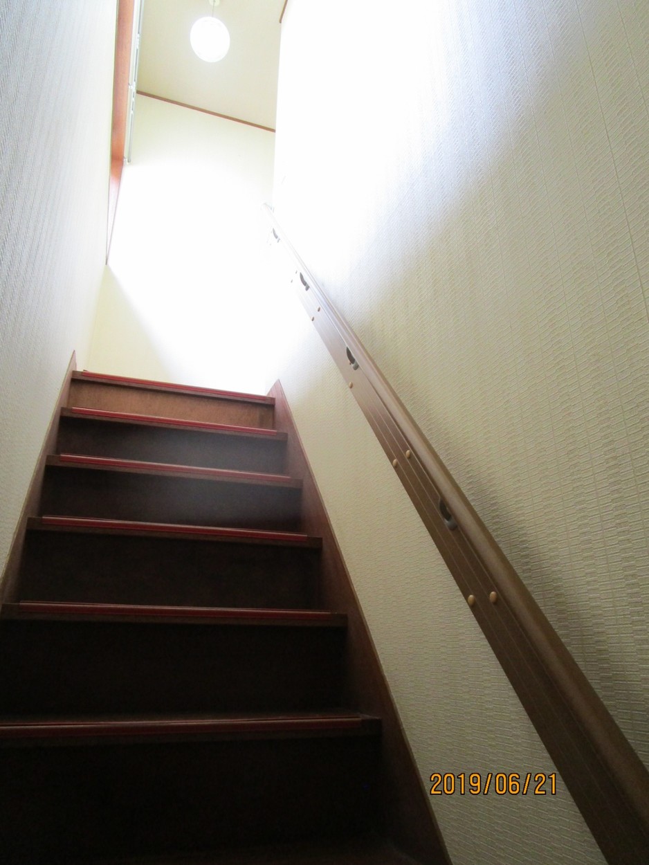 階段の上り下りを安心できます！