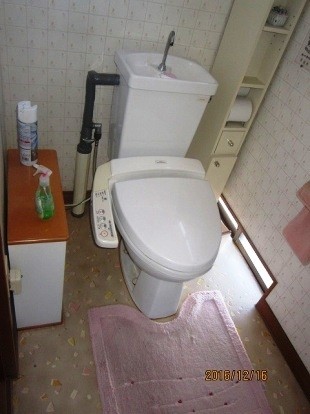 トイレの水道管が冬に凍結して漏水してしまうのでなんとかしてほしいわ。