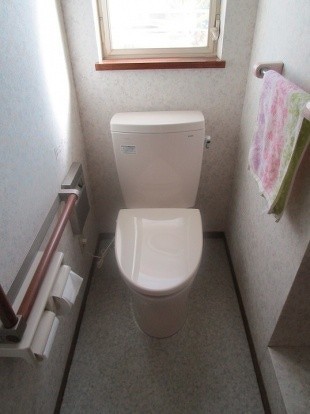 豊田市　Ａ様邸　トイレリフォーム　～トイレと手洗器の取替～