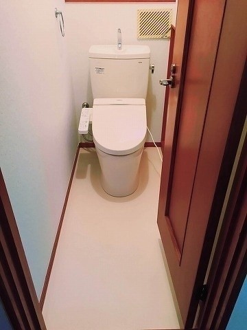 豊田市　Ｉ様邸　トイレリフォーム　これから安心してトイレが使えます＊*トイレ改装工事