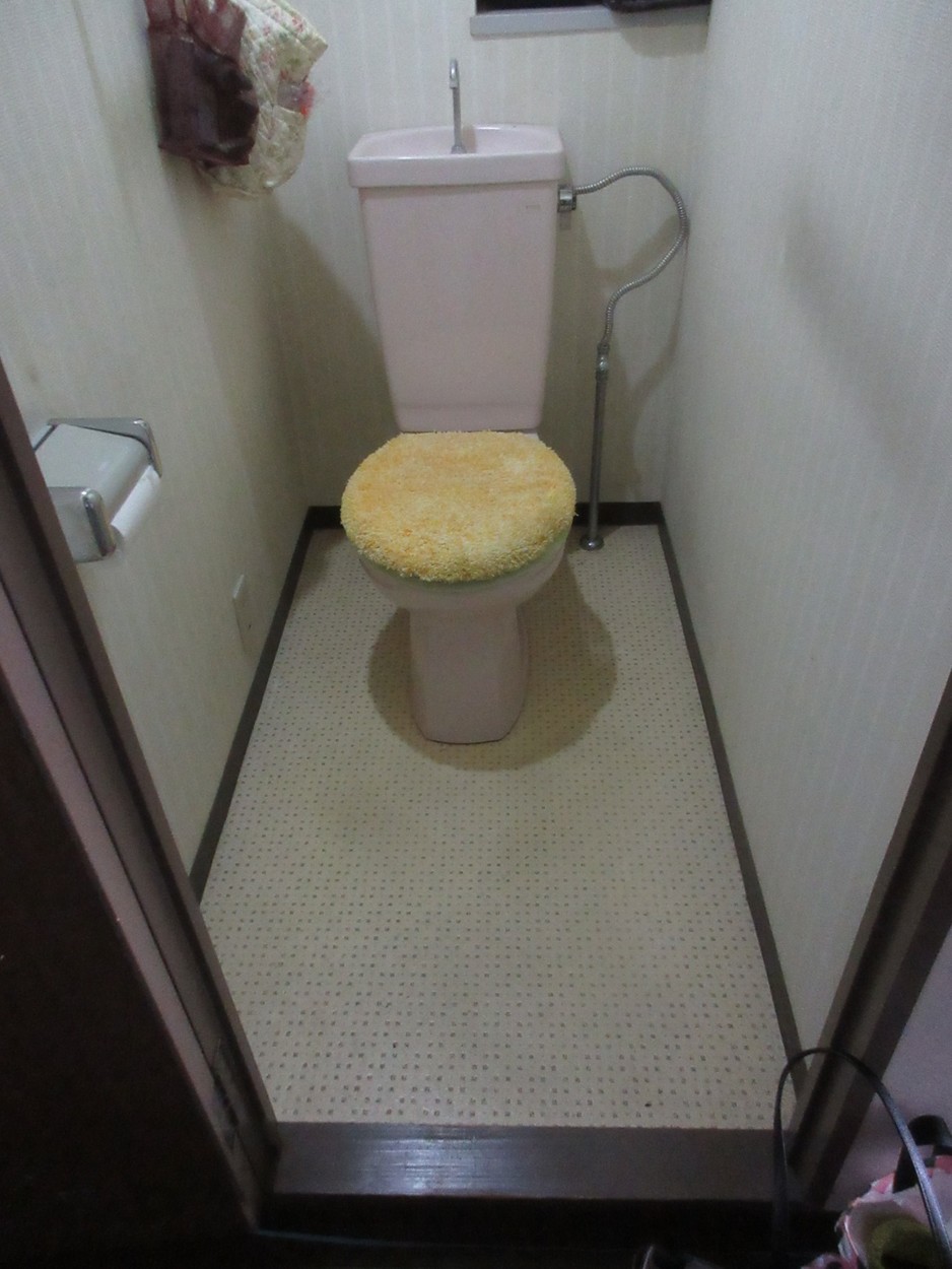 １０年以上使っています。新しいトイレに取替えたいわ…