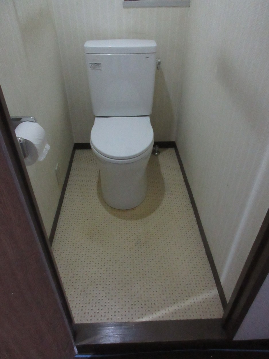 手洗いなし・ウォシュレットなしのシンプルなトイレに！