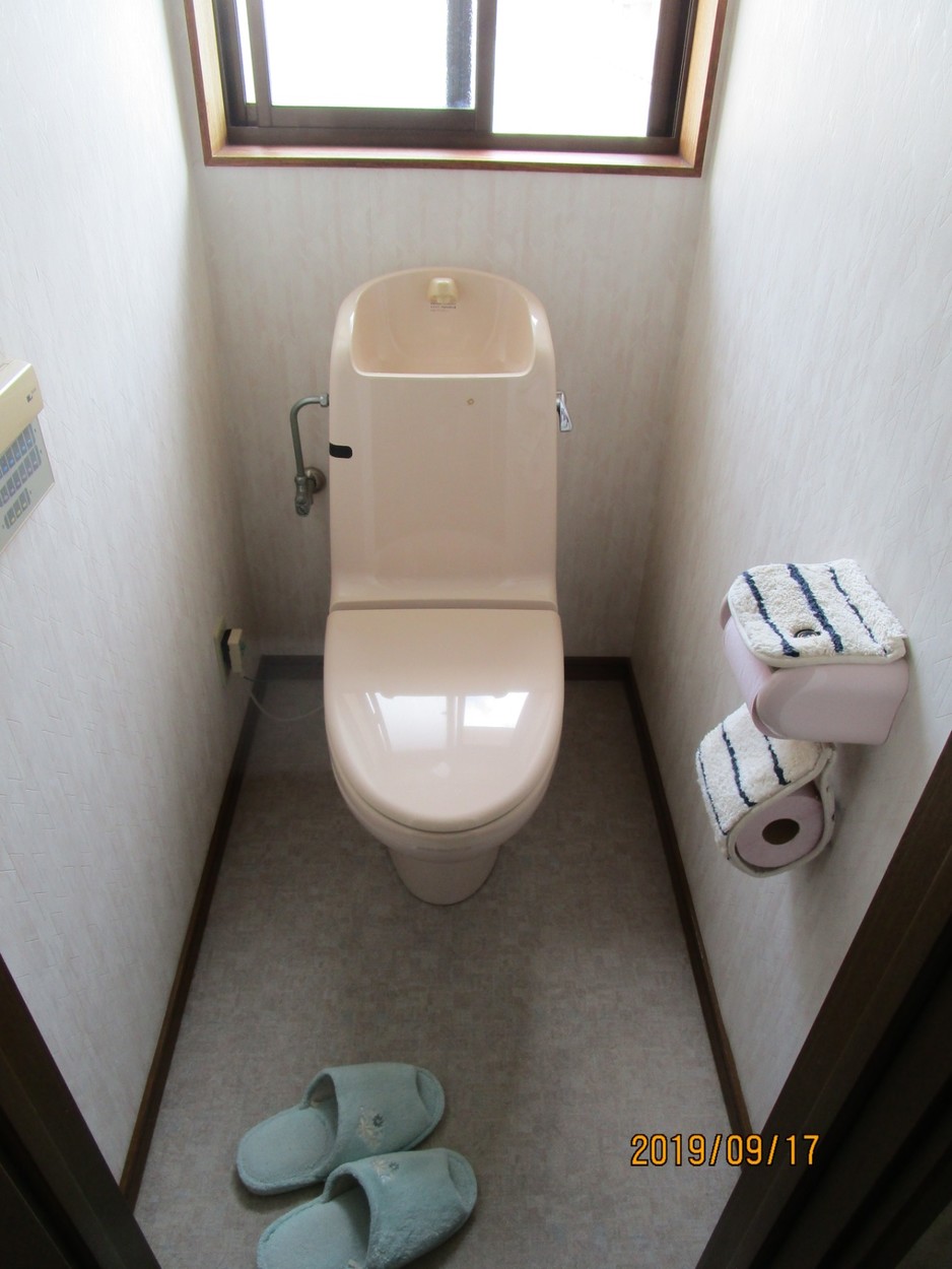 節水型のトイレに替えたいなぁ…