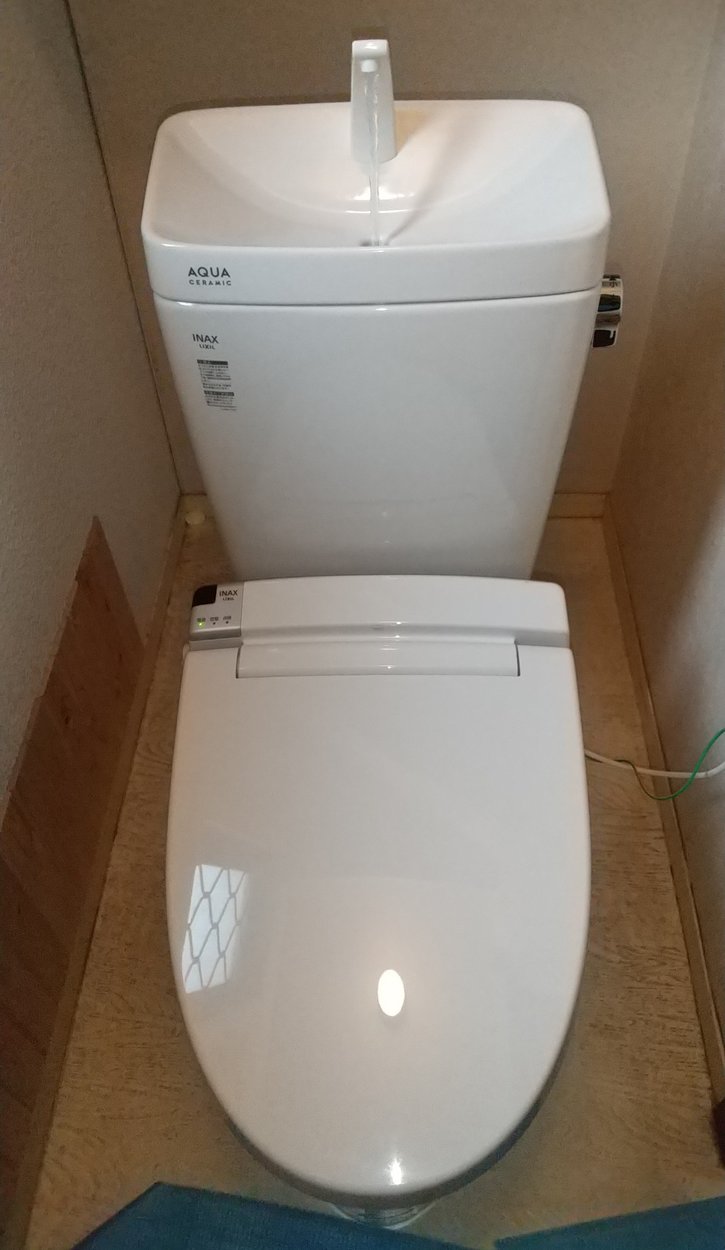 希望のトイレで取替できました！