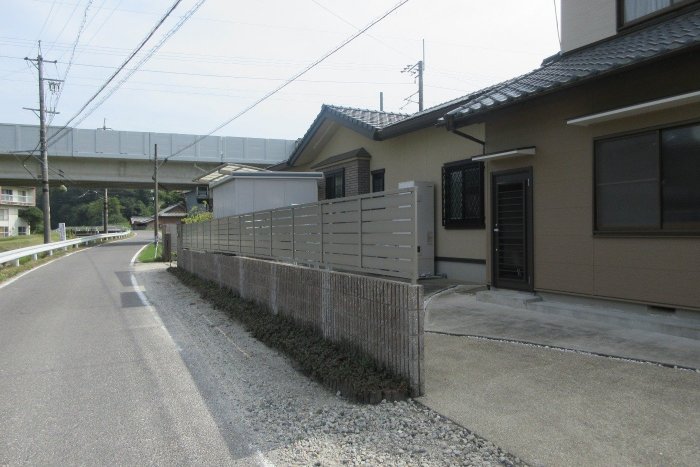 豊田市篠原町/フェンス取替工事/防犯対策、性能向上リフォーム