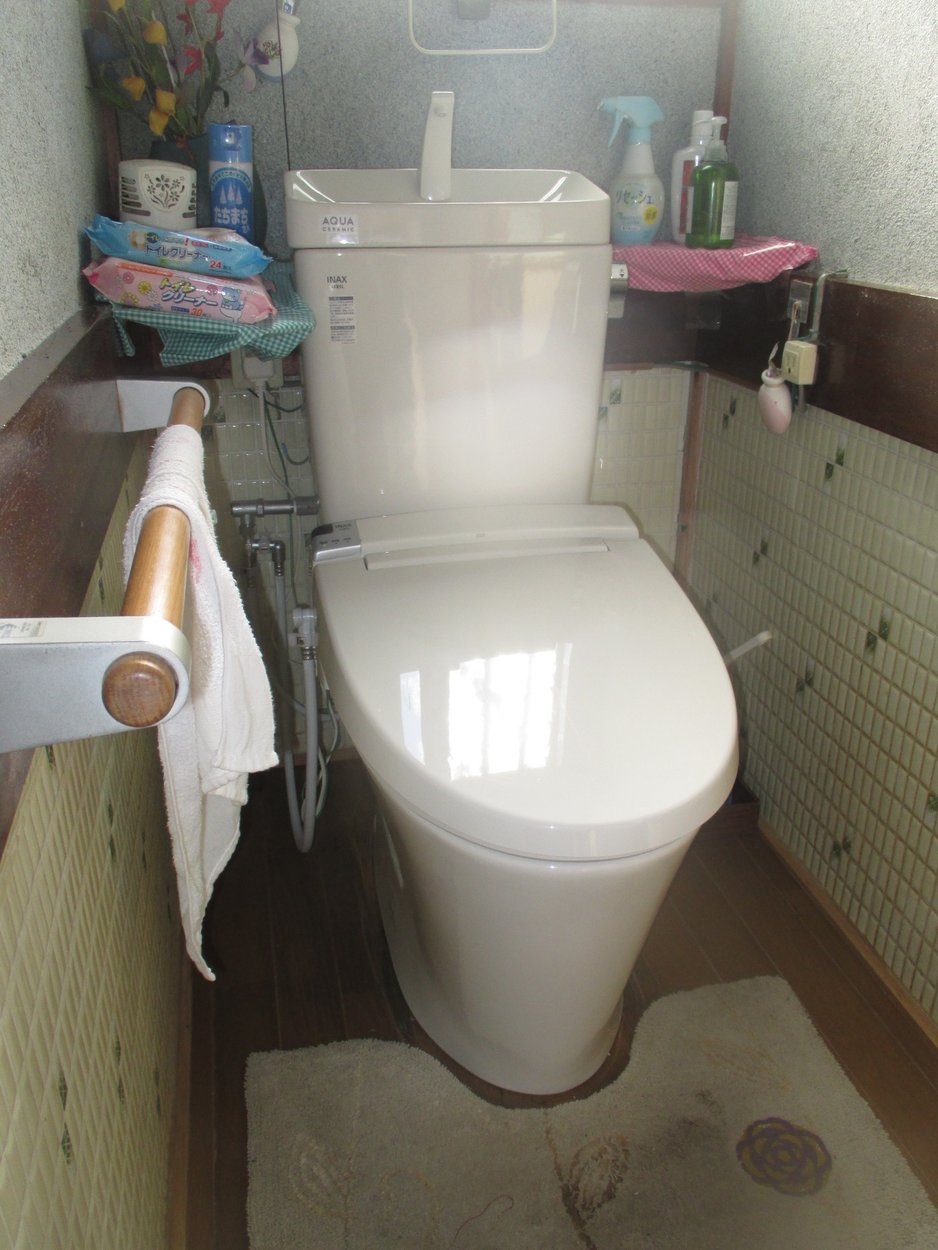 新しくお手入れしやすいトイレになって嬉しいです！＊*