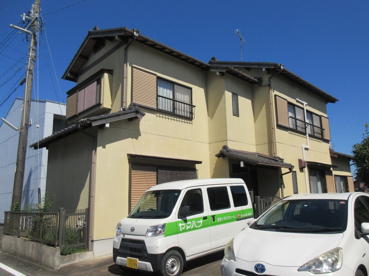 築30年で一度も塗装をしていないんです・・・