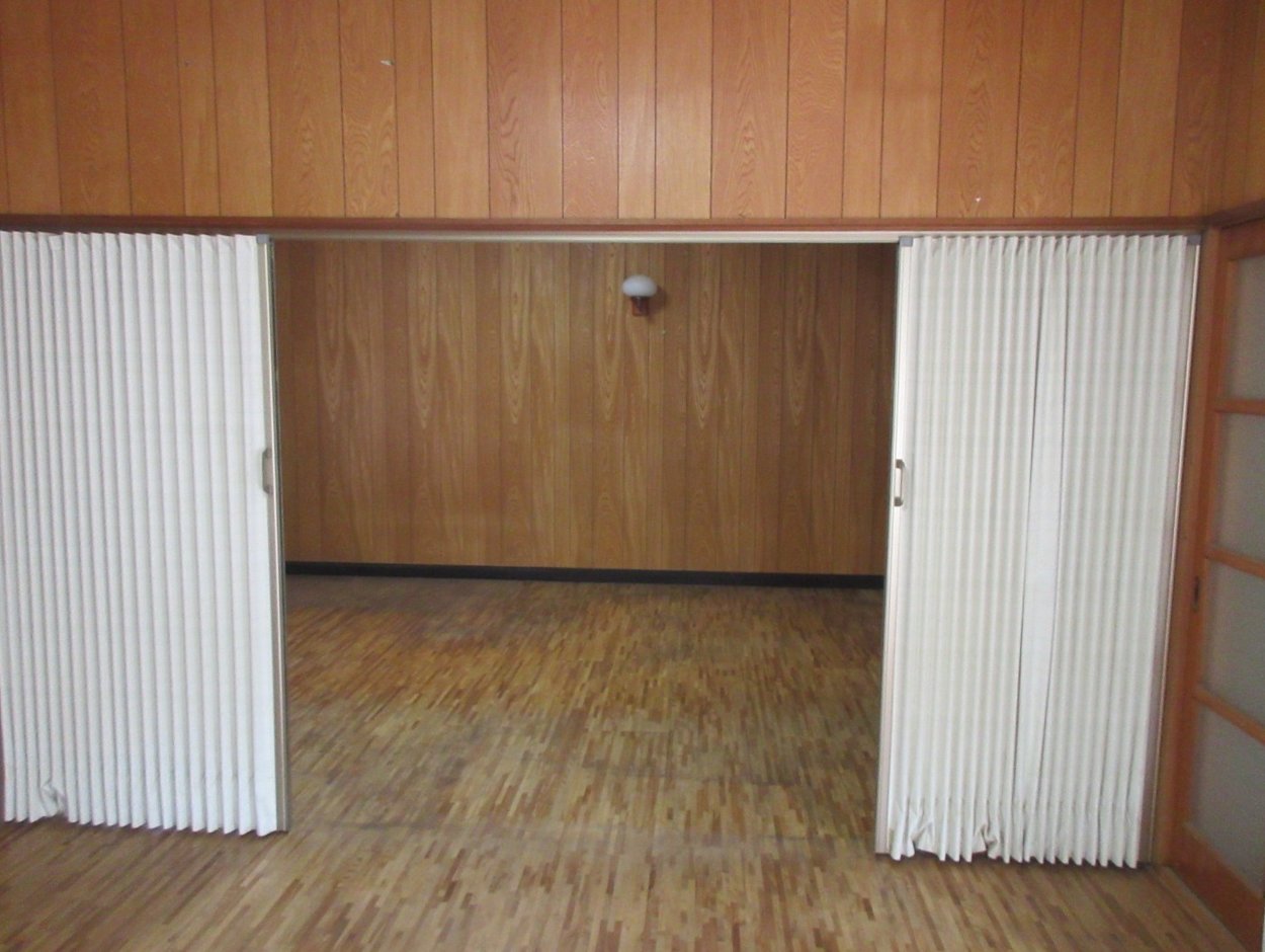 部屋を2部屋で使えるようにしたい。