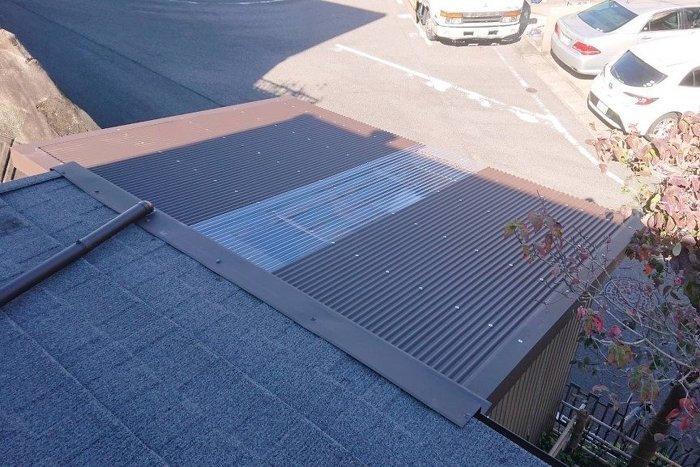 古く、雨漏りしてしまった屋根の修理方法