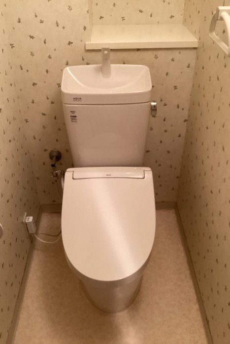 マンションのトイレを新しく！