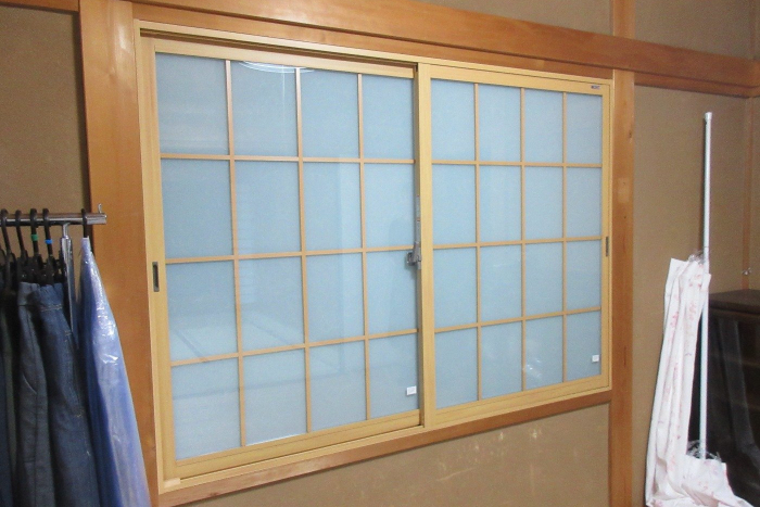 窓断熱改修工事　内窓取付・ガラス交換