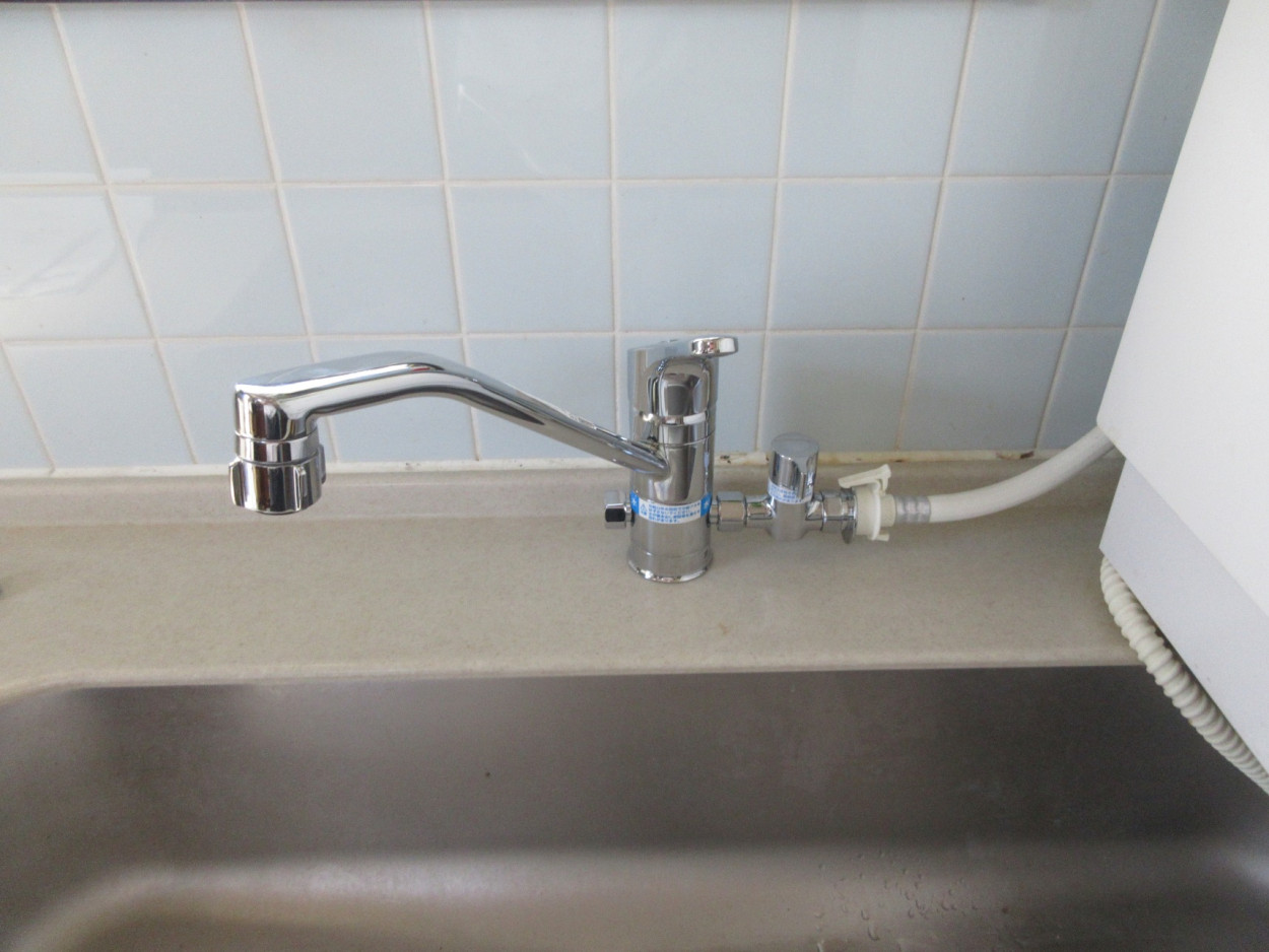 食洗器分岐式のキッチン水栓取替工事！