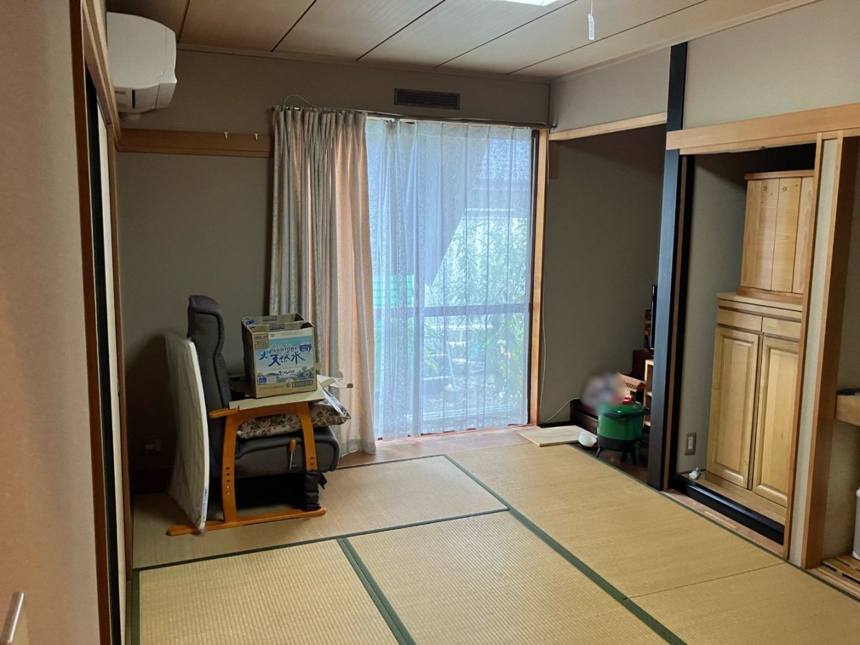 おばあちゃんのための寝室にしたいなぁ…