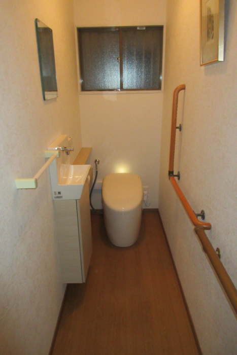 トイレを新しく