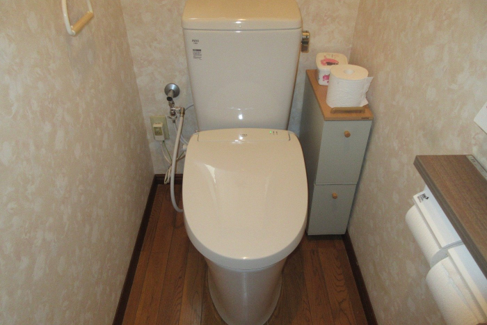 トイレの取替でスッキリとしたお部屋に！