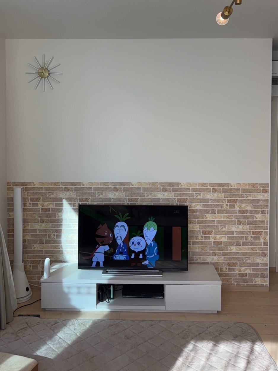 リビングにアクセントを入れたいです