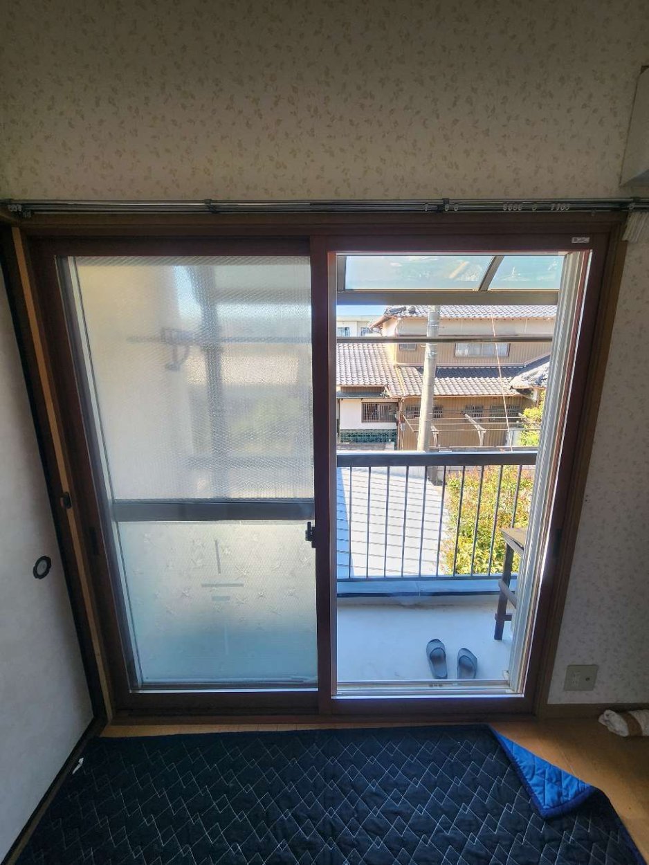 内窓を取付て夏も冬も快適になりました。