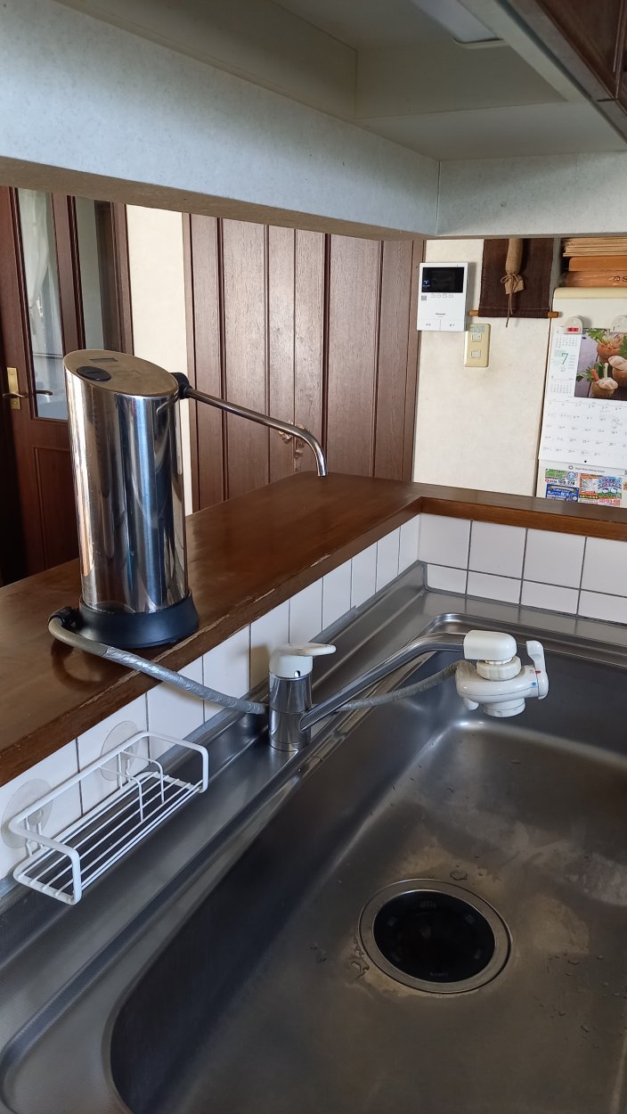 後付けの浄水器が使いずらいの!