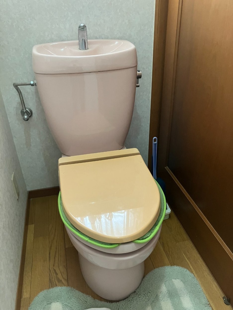 トイレが古くなってきたので取り替えたいわ・・