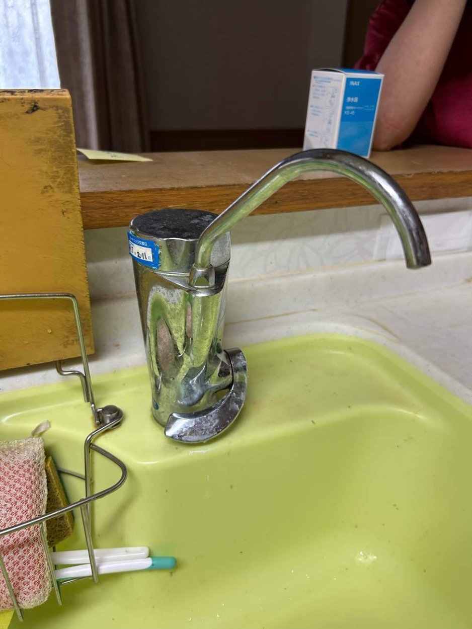 浄水器水栓のハンドルが壊れてしまいました・・・