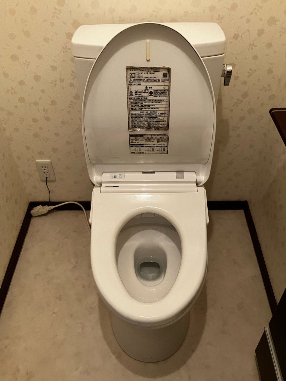 ウォシュレットのノズルが出たままになってしまいました！