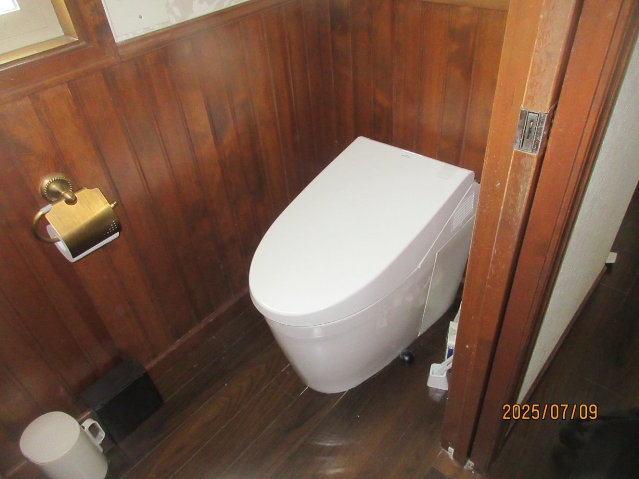内装はそのままでトイレの取替はできますか?
