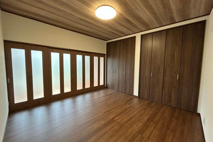 ８畳×２部屋の和室から洋室改装工事＊* 　和室改装工事/和室→洋室改装/豊田市リフォーム/豊田市　和室改装