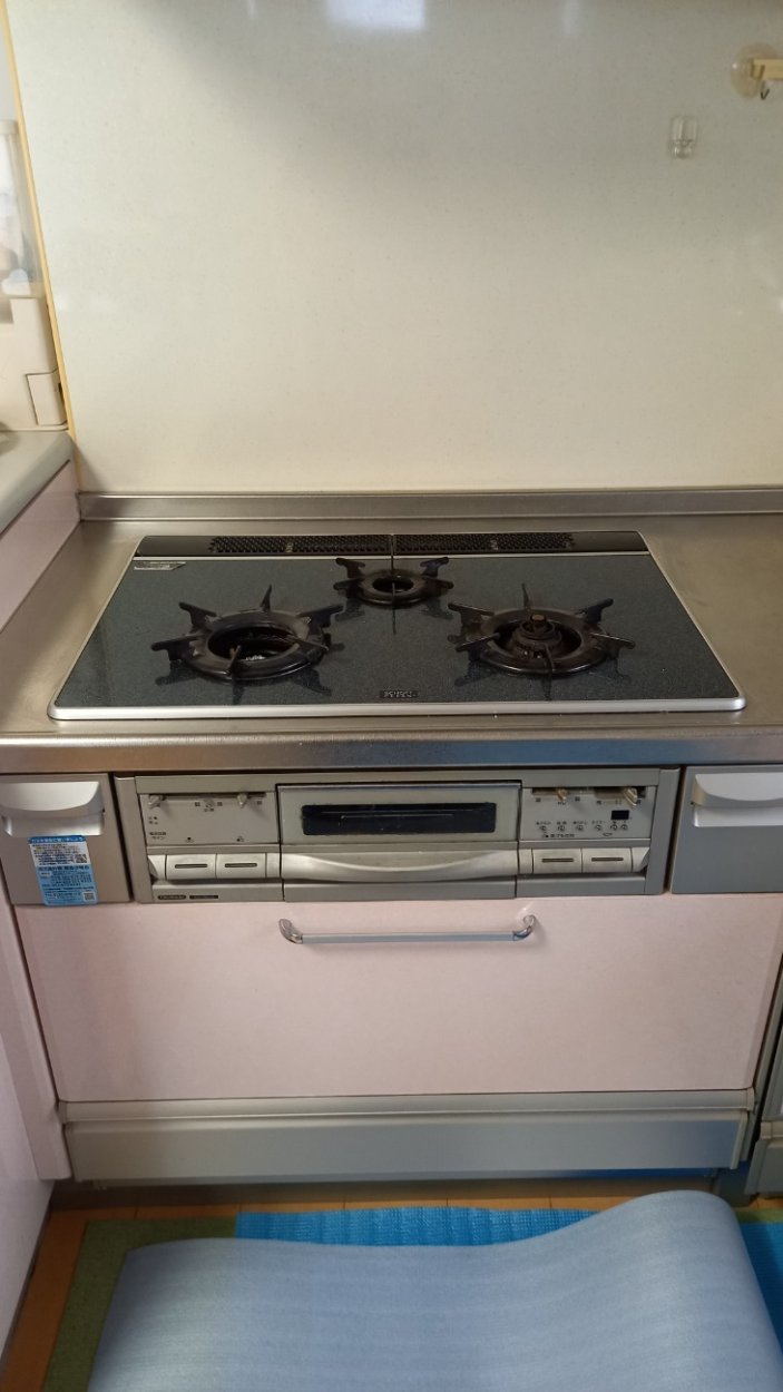ガスコンロの1口が点火しにくくなってきました！