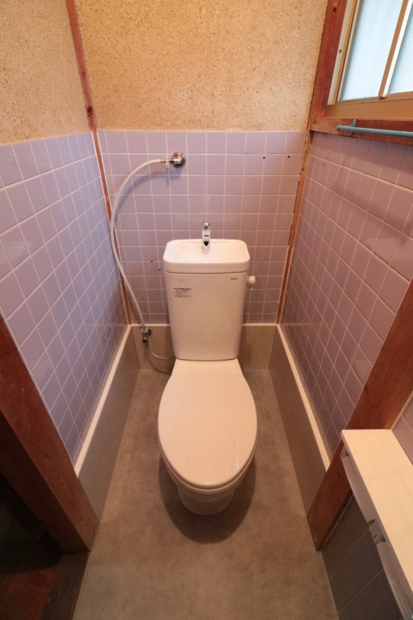 洋式トイレになってとても嬉しいです！快適な空間になりました＊*