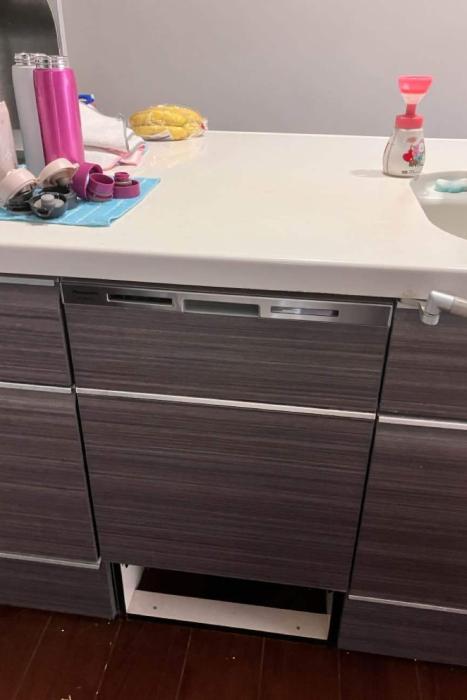 食洗器の取り換え工事