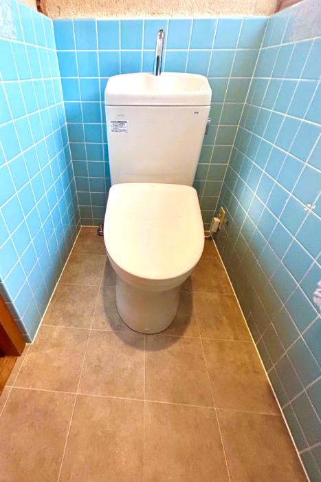 タイルの床→クッションフロア