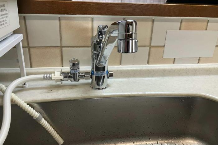 キッチン水栓取替