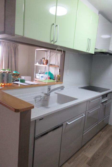 キッチンを新しく