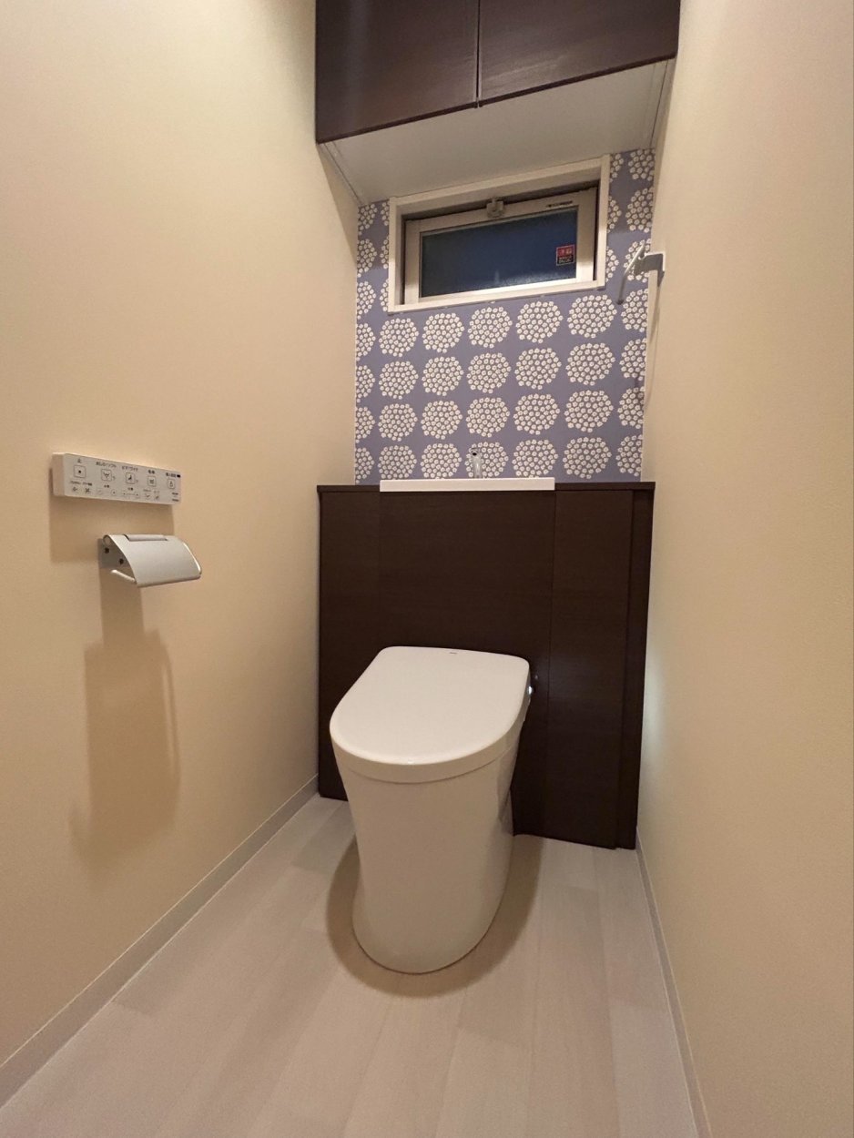 収納力も上がりとても快適なトイレ空間になりました。