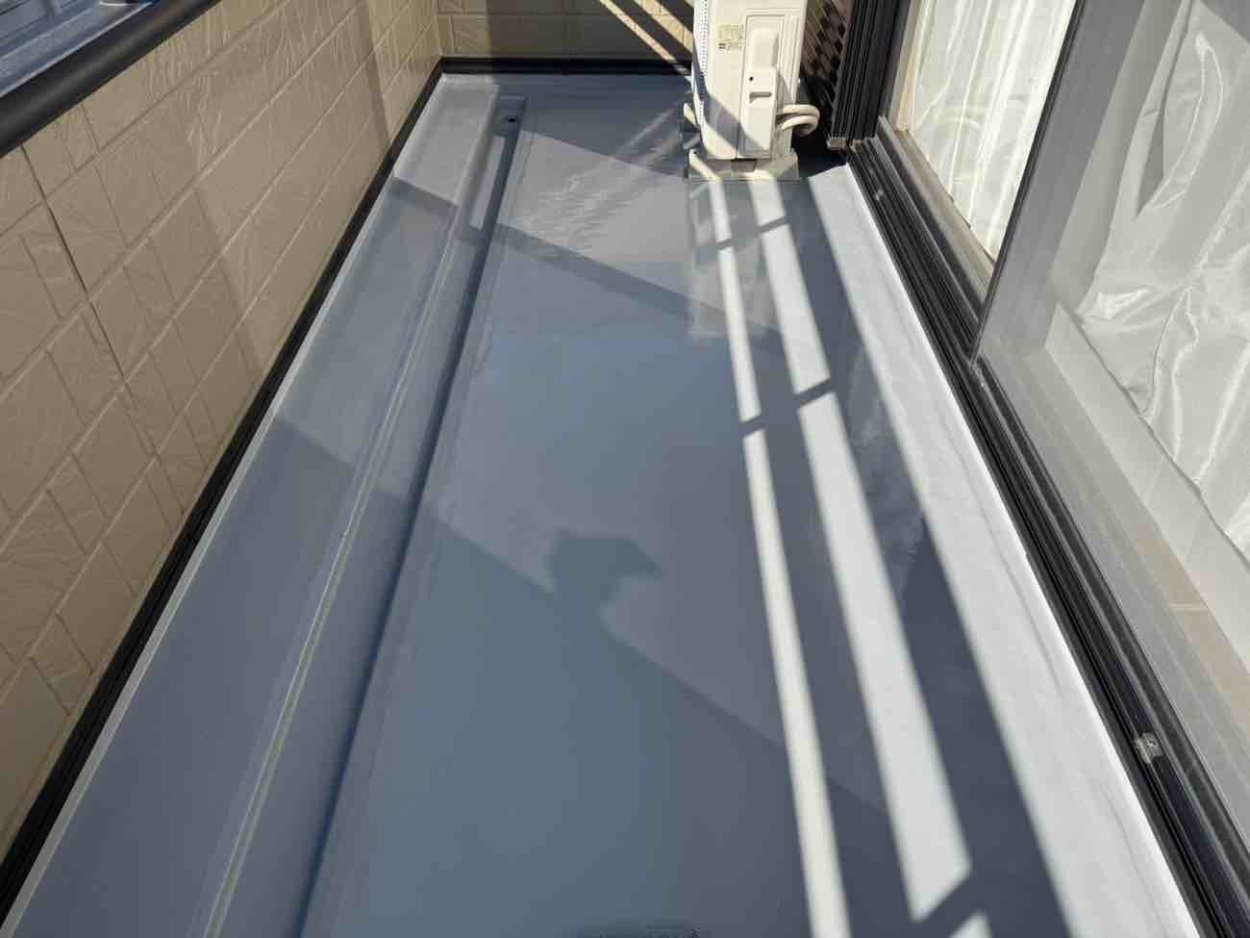 トヨタホームのベランダ防水は塗膜防水で!