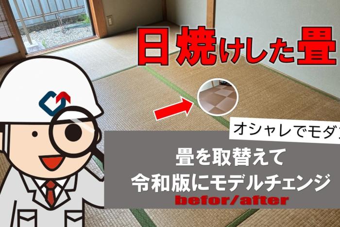 オシャレでモダンな畳の取替