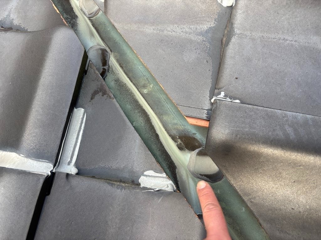 漆喰が落ちてきて気になる