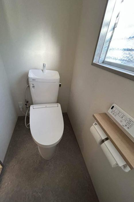 隅付トイレから大変身！