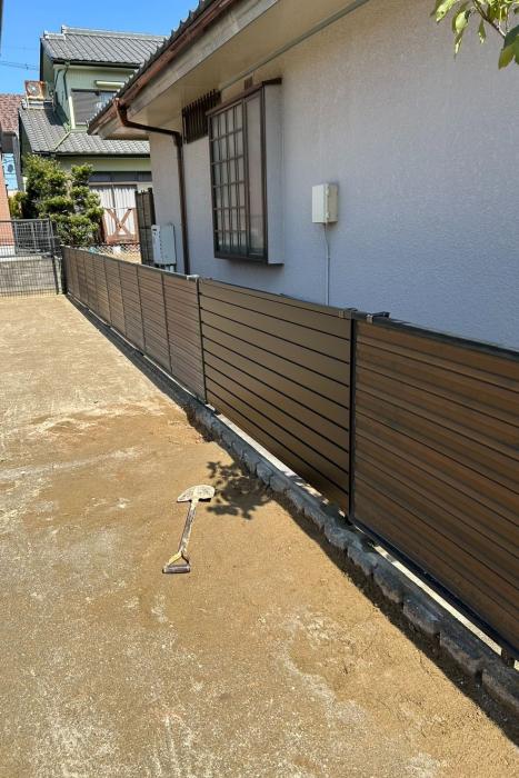 フェンス部分交換