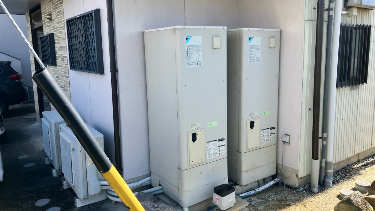 エコキュートが急にエラーが出てしまって・・・